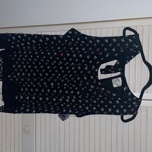 Heart blouse tank top